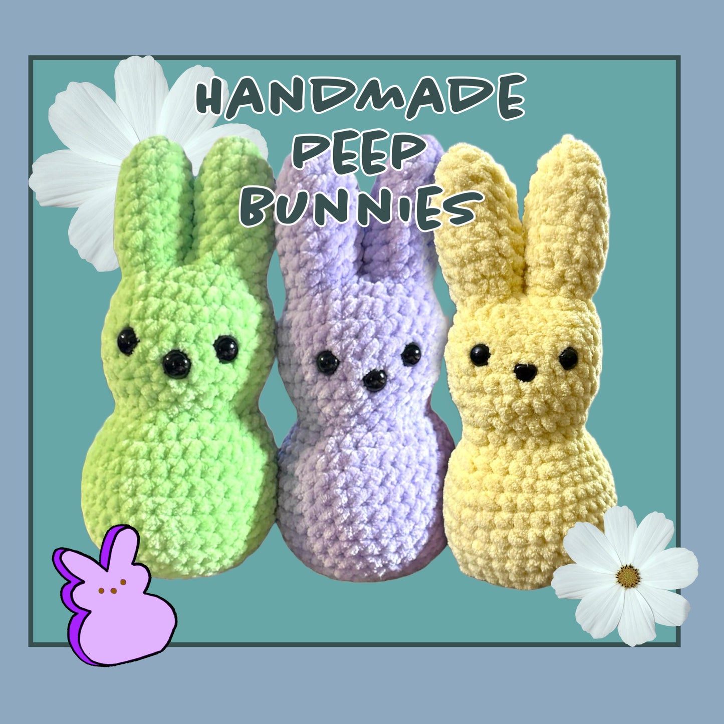 Handmade Peep Bunnies